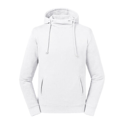 Russell Europe Pure Organic High Collar Hooded Sweat, White, 3XL bedrucken, Art.-Nr. 209000008 Russell Europe Pure Organic High Collar Hooded Sweat, White, 3XL bedrucken, Art.-Nr. 209000008