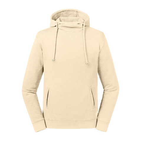 Russell Europe Pure Organic High Collar Hooded Sweat, Natural, XL bedrucken, Art.-Nr. 209000086