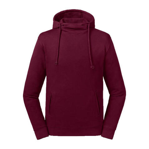 Russell Europe Pure Organic High Collar Hooded Sweat, Burgundy, L bedrucken, Art.-Nr. 209004485 Russell Europe Pure Organic High Collar Hooded Sweat, Burgundy, L bedrucken, Art.-Nr. 209004485