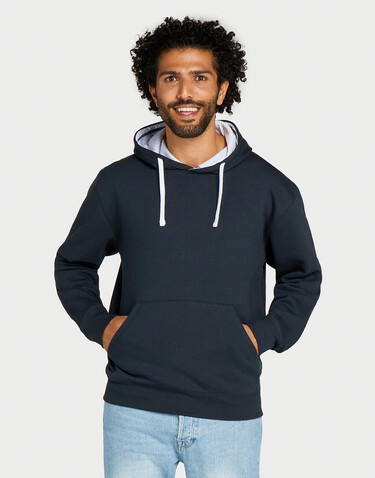 SG Originals Contrast Hooded Sweat Men, Navy/Light Oxford, 2XL bedrucken, Art.-Nr. 209522665 SG Originals Contrast Hooded Sweat Men, Navy/Light Oxford, 2XL bedrucken, Art.-Nr. 209522665