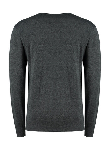 Kustom Kit Regular Fit Arundel Crew Neck Sweater, Black, S bedrucken, Art.-Nr. 210111013