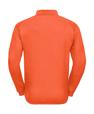 Russell Europe Heavy Duty Collar Sweatshirt, Black, XS bedrucken, Art.-Nr. 212001012