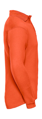 Russell Europe Heavy Duty Collar Sweatshirt, Orange, XL bedrucken, Art.-Nr. 212004106
