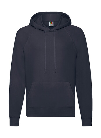 Fruit of the Loom Lightweight Hooded Sweat, Deep Navy, L bedrucken, Art.-Nr. 212012025