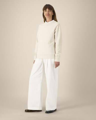 Stella Thinker - Das Damen-Rundhals-Sweatshirt aus recycelter Baumwolle - Natural Raw - S bedrucken, Art.-Nr. STSW254C0541S