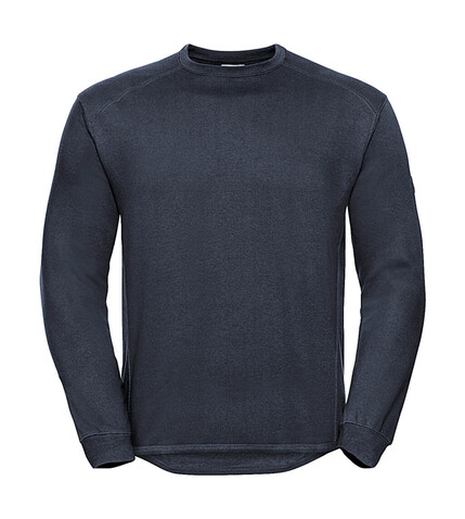 Russell Europe Workwear Set-In Sweatshirt, French Navy, XS bedrucken, Art.-Nr. 213002012