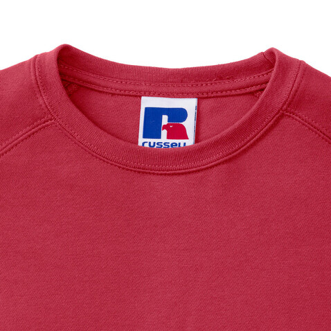 Russell Europe Workwear Set-In Sweatshirt, Classic Red, XL bedrucken, Art.-Nr. 213004016