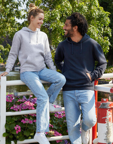 SG Originals Hooded Sweat Women, Light Oxford, XL bedrucken, Art.-Nr. 213527196