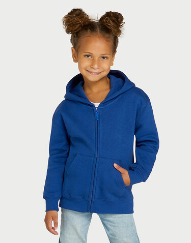 SG Originals Hooded Full Zip Kids, Dark Black, 140 (9-10/XL) bedrucken, Art.-Nr. 214521046