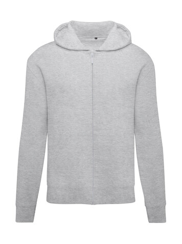 SG Originals Hooded Full Zip Kids, Light Oxford, 116 (5-6/M) bedrucken, Art.-Nr. 214527194