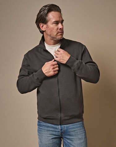 Tee Jays Full Zip Cardigan, Black, 5XL bedrucken, Art.-Nr. 214541018