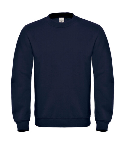 B &amp; C ID.002 Cotton Rich Sweatshirt, Navy, XL bedrucken, Art.-Nr. 215422006