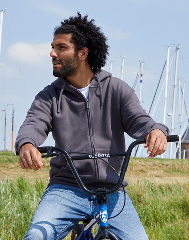 SG Originals Hooded Full Zip Men, Red, 3XL bedrucken, Art.-Nr. 215524006