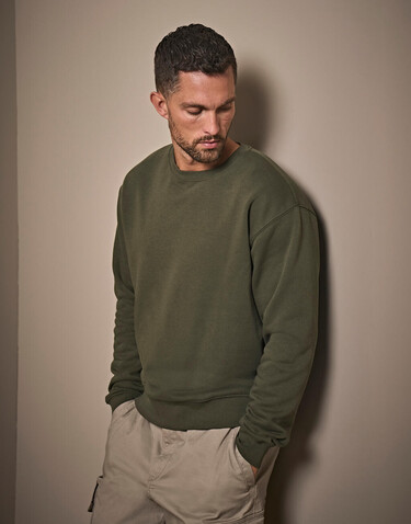 Tee Jays Heavy Sweat, Heather Grey, 3XL bedrucken, Art.-Nr. 215541237
