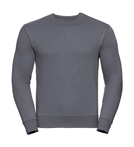 Russell Europe The Authentic Sweat, Convoy Grey, 4XL bedrucken, Art.-Nr. 216001279