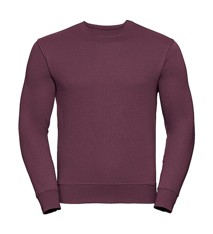 Russell Europe The Authentic Sweat, Burgundy, XS bedrucken, Art.-Nr. 216004482