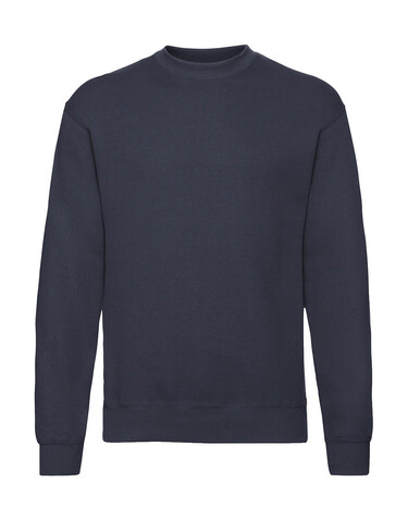 Fruit of the Loom Classic Set In Sweat, Deep Navy, XL bedrucken, Art.-Nr. 216012026