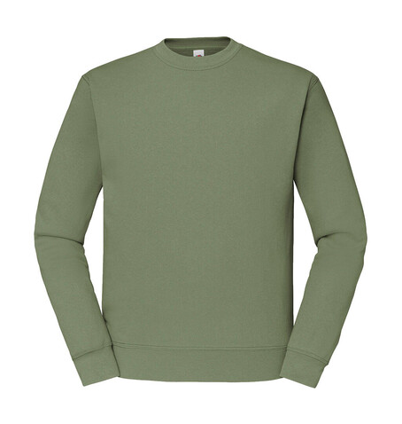 Fruit of the Loom Classic Set In Sweat, Classic Olive, M bedrucken, Art.-Nr. 216015334