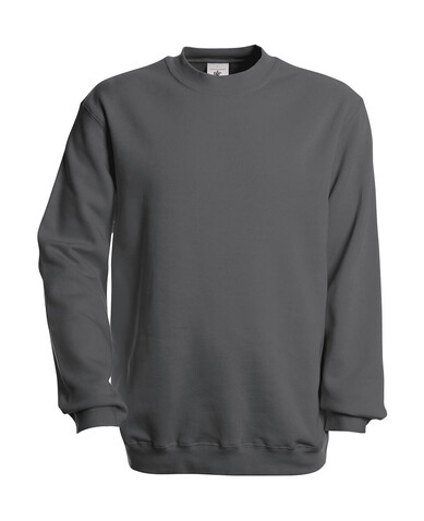 B &amp; C Set In Sweatshirt, Steel Grey, L bedrucken, Art.-Nr. 216421115