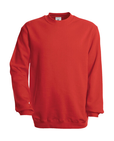 B &amp; C Set In Sweatshirt, Red, M bedrucken, Art.-Nr. 216424004