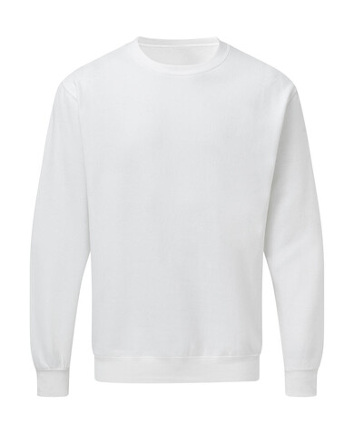 SG Crew Neck Sweatshirt Men, White, XL bedrucken, Art.-Nr. 216520006