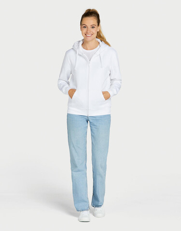SG Originals Hooded Full Zip Women, Light Oxford, 3XL bedrucken, Art.-Nr. 217527198