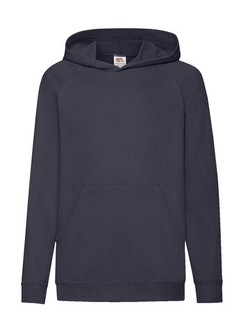 Fruit of the Loom Kids` Lightweight Hooded Sweat, Deep Navy, 128 (7-8) bedrucken, Art.-Nr. 218012025 Fruit of the Loom Kids` Lightweight Hooded Sweat, Deep Navy, 128 (7-8) bedrucken, Art.-Nr. 218012025