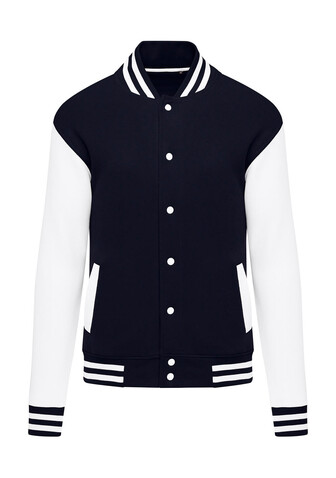 SG Originals Varsity Jacket Kids, Dark Black/Snowwhite, 104 (3-4/S) bedrucken, Art.-Nr. 218521603