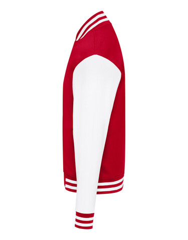 SG Originals Varsity Jacket Kids, Red/Snowwhite, 152 (11-12/2XL) bedrucken, Art.-Nr. 218524527