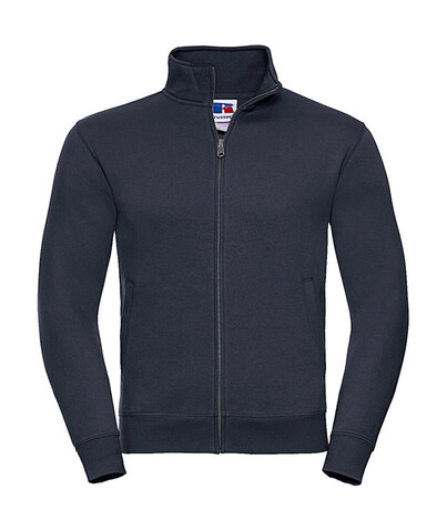 Russell Europe Men`s Authentic Sweat Jacket, French Navy, 3XL bedrucken, Art.-Nr. 220002018