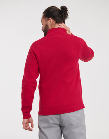 Russell Europe Men`s Authentic Sweat Jacket, Light Oxford, S bedrucken, Art.-Nr. 220007193 Russell Europe Men`s Authentic Sweat Jacket, Light Oxford, S bedrucken, Art.-Nr. 220007193