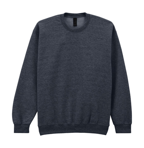 Gildan Softstyle Midweight Fleece Adult Crewneck, Dark Heather, 3XL bedrucken, Art.-Nr. 220091267