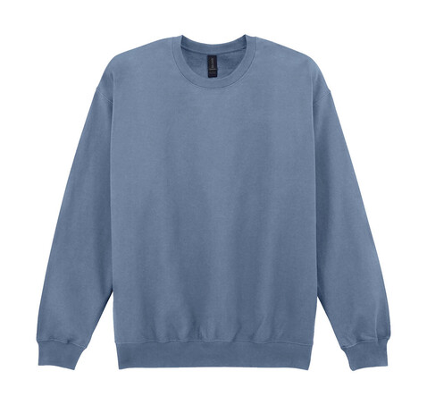 Gildan Softstyle Midweight Fleece Adult Crewneck, Stone Blue, XL bedrucken, Art.-Nr. 220093365