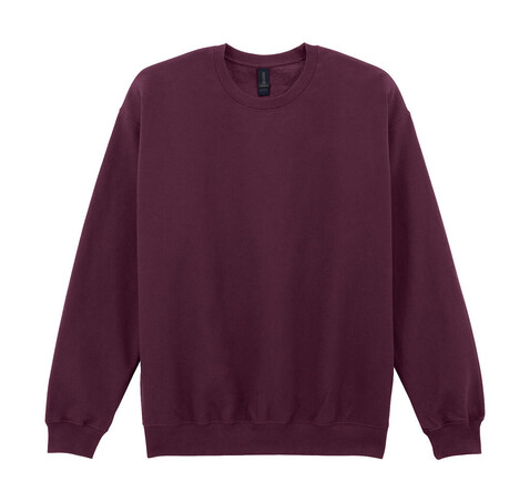 Gildan Softstyle Midweight Fleece Adult Crewneck, Maroon, 4XL bedrucken, Art.-Nr. 220094458