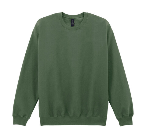 Gildan Softstyle Midweight Fleece Adult Crewneck, Military Green, L bedrucken, Art.-Nr. 220095064