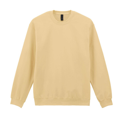 Gildan Softstyle Midweight Fleece Adult Crewneck, Yellow Haze, M bedrucken, Art.-Nr. 220096153
