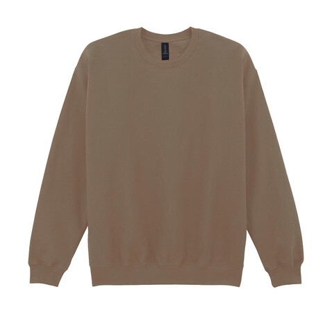 Gildan Softstyle Midweight Fleece Adult Crewneck, Brown Savana, 2XL bedrucken, Art.-Nr. 220097186