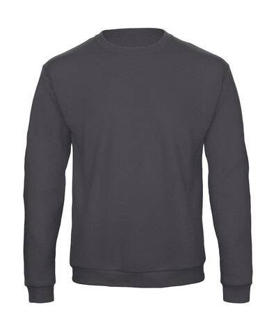 B &amp; C ID.202 50/50 Sweatshirt Unisex, Anthracite, 2XL bedrucken, Art.-Nr. 220421407