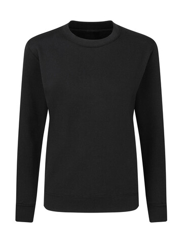 SG Crew Neck Sweatshirt Women, Black, XL bedrucken, Art.-Nr. 220521016