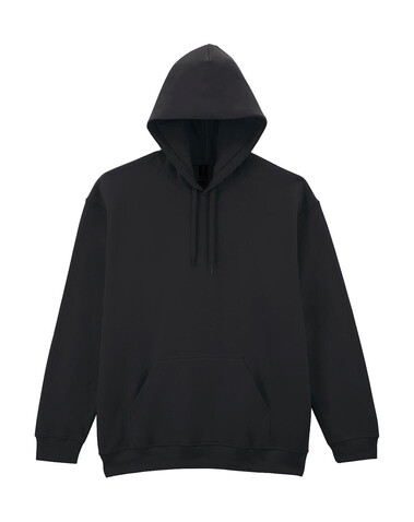 Gildan Softstyle Midweight Fleece Adult Hoodie, Black, M bedrucken, Art.-Nr. 221091013