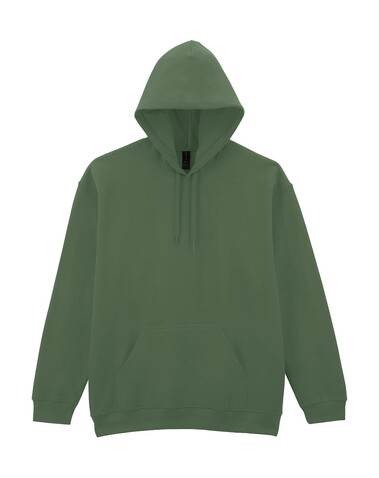 Gildan Softstyle Midweight Fleece Adult Hoodie, Military Green, XL bedrucken, Art.-Nr. 221095065