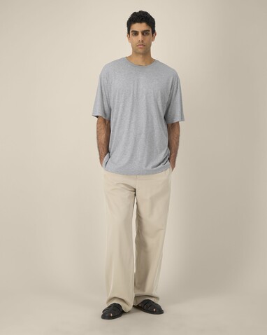 Blaker - Das Unisex-T-Shirt aus Baumwolle-TENCEL™ Modal - Heather Grey - L bedrucken, Art.-Nr. STTU263C2501L