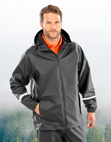 Result Prism Pu Waterproof Jacket, Navy, 2XL bedrucken, Art.-Nr. 223332006