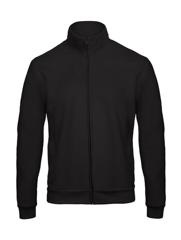 B &amp; C ID.206 50/50 Full Zip Sweat Unisex, Black, XS bedrucken, Art.-Nr. 223421012
