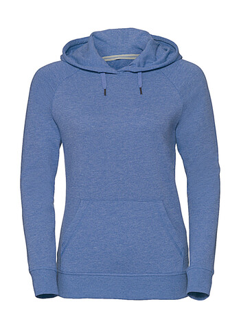 Russell Europe Ladies` HD Hooded Sweat, Blue Marl, 2XL bedrucken, Art.-Nr. 224003117