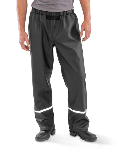 Result Prism Pu Waterproof Trouser, Black, L bedrucken, Art.-Nr. 224331014