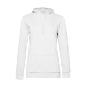 B &amp;amp; C #Hoodie /women French Terry, White, XS bedrucken, Art.-Nr. 227420002