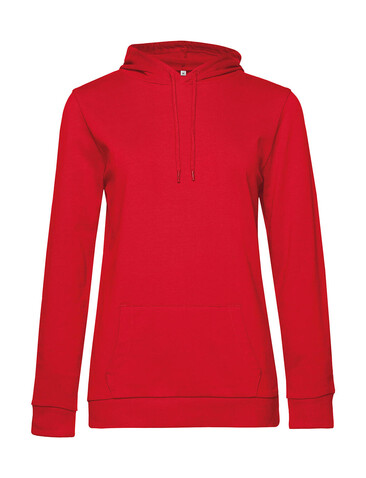 B &amp; C #Hoodie /women French Terry, Red, S bedrucken, Art.-Nr. 227424003