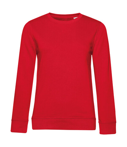 B &amp; C Inspire Crew Neck /women, Red, M bedrucken, Art.-Nr. 229424004