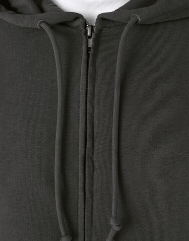 B &amp; C Inspire Zipped Hood, Asphalt, S bedrucken, Art.-Nr. 232421083